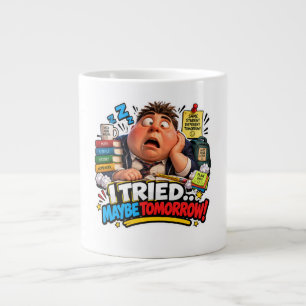 Grande Tasse Personnages drôles Ballon de rentrée scolaire