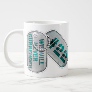 Grande Tasse Personnalisable "22 BALISES DE CHIEN" Jumbo Café M
