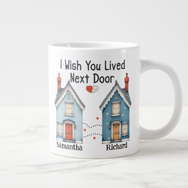 Grande Tasse Personnalisable J'Aimerais Que Vous Aissiez Vécu À (Droite)