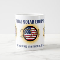 Personnalisé 2024 TOTAL SOLAR ECLIPSE USA