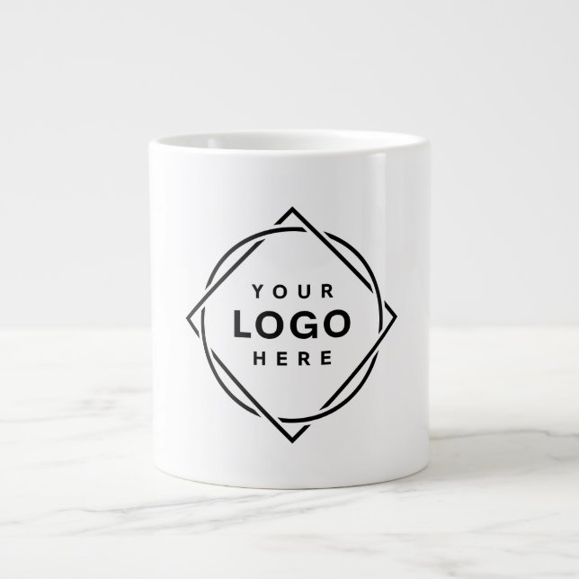 Grande Tasse Personnalisé, élégant, moderne et minimaliste (Devant)