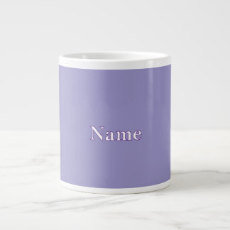 Grande Tasse Personnaliser Lavender Personnaliser Avec Le Nom
