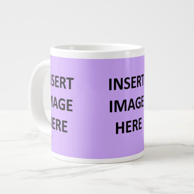 Grande Tasse Personnaliser le Modèle Jumbo de 20 oz pour faire  (Devant gauche)