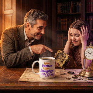 Grande Tasse Personnaliser Photo Tel Père Telle Fille Drôle
