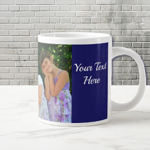 Grande Tasse Personnaliser Texte Personnalisé Enfants Photo Pap