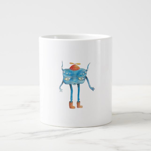 Grande Tasse Petit Alien Pi (Devant)