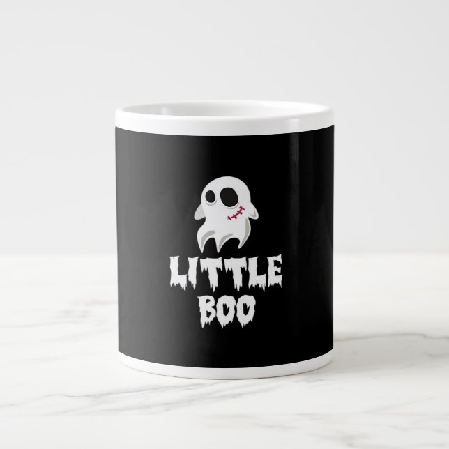 Grande Tasse Petit Boo Dans Graphique Cool Halloween (Devant)
