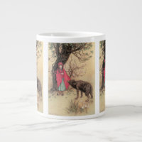 Petit Chaperon Rouge vintage par Warwick Goble