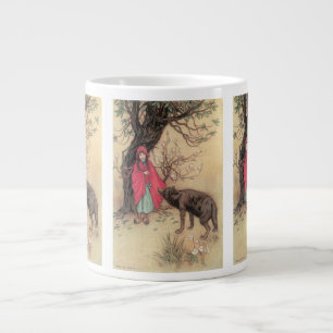 Grande Tasse Petit Chaperon Rouge vintage par Warwick Goble