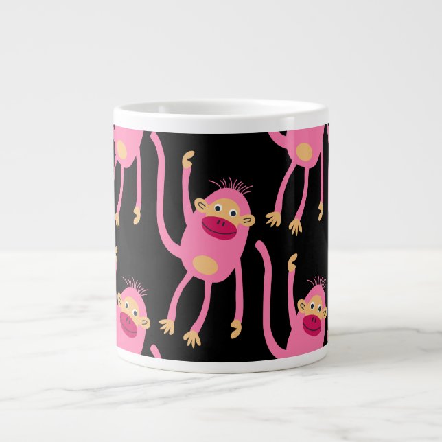 Grande Tasse Petit Singe mignon (Devant)
