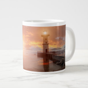 Grande Tasse Phare au coucher du soleil