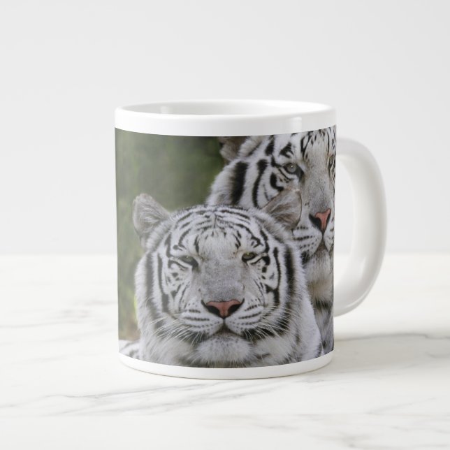 Grande Tasse phase blanche, Tigre du Bengale, Tigris (Devant droit)