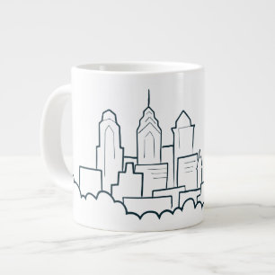 Grande Tasse Philadelphie Pennsylvania Skyline
