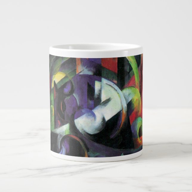 Grande Tasse Photo de Cattle par Franz Marc, Art Vintage (Devant)