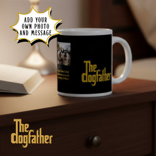 Grande Tasse Photo de chien personnalisée Le Parrain de chien C