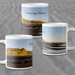 Grande Tasse Photo de la plage de West Auckland au coucher du s