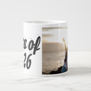 Grande Tasse Photo de remise des diplômes en 2026 avec texte no