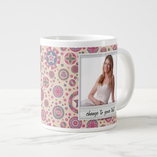 Grande Tasse Photo instantanée - image avec motif (Devant droit)
