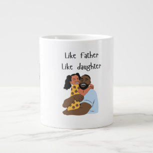 Grande Tasse Photo Like Père Like fille/fils