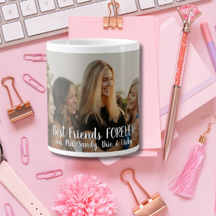 Grande Tasse Photo Panoramique moderne Meilleurs amis pour touj