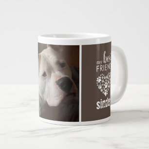 Grande Tasse Photo personnalisé de mon meilleur ami chien