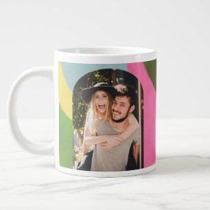 Grande Tasse Photo Whimsical Modern Art Abstrait