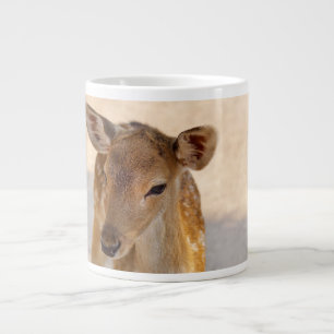 Grande Tasse Photographie de cerfs fantaisistes de la forêt