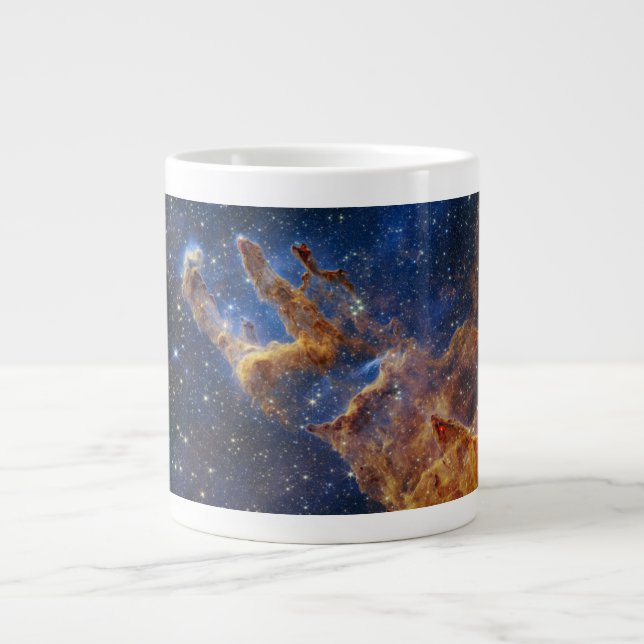 Grande Tasse Piliers de création Aigle Nebula Webb Telescope (Devant)