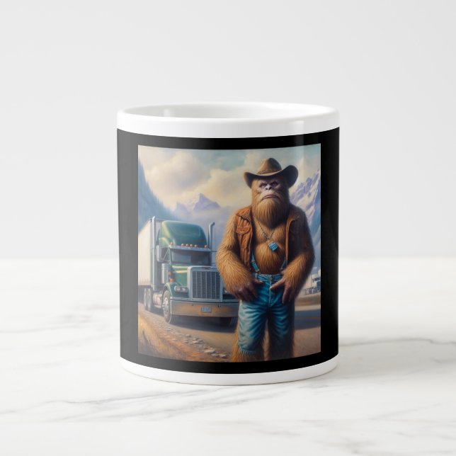 Grande Tasse Pilote de camion Bigfoot (Devant)
