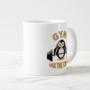 Grande Tasse Pingouin avec cloche