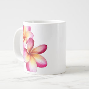 Grande Tasse Pink Plumeria