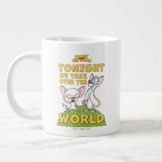 Grande Tasse Pinky et le cerveau | Reprendre Le Monde