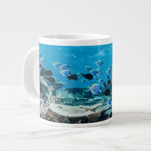 Grande Tasse Plages tropicales   Esturgeon Parmi le corail