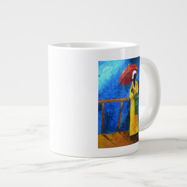 Grande Tasse Plaid vert sur le broadwalk 2008 (Devant droit)