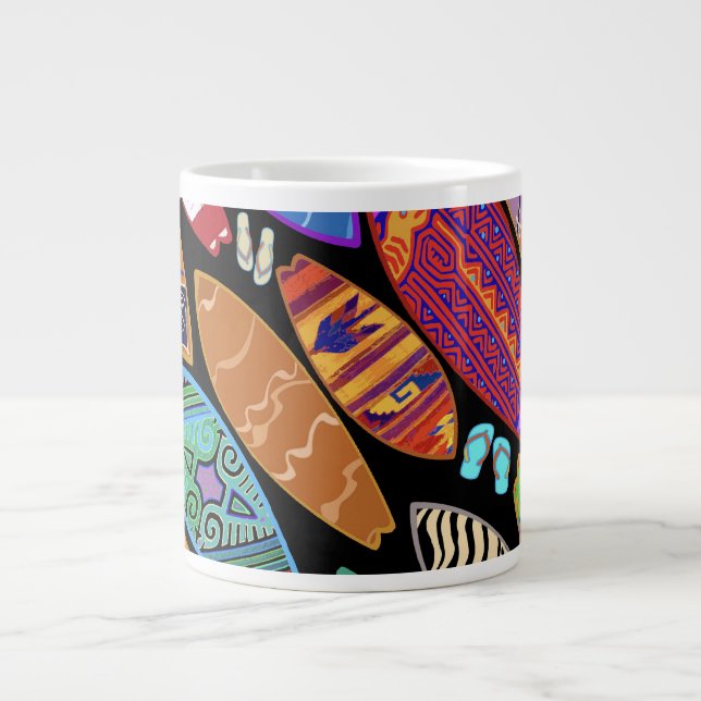Grande Tasse Planches de surf de la côte californienne  (Devant)