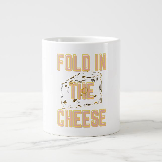 Grande Tasse Plier Dans Le Fromage (Devant)