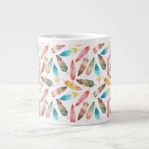 Grande Tasse Plumes de couleur
