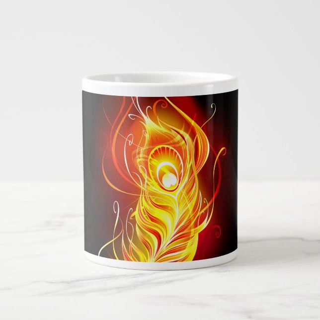 Grande Tasse Plumes de paquetage de feu (Devant)