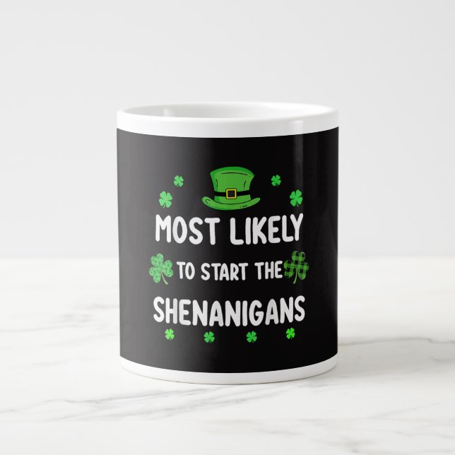 Grande Tasse Plus susceptible de commencer la frasque (Devant)