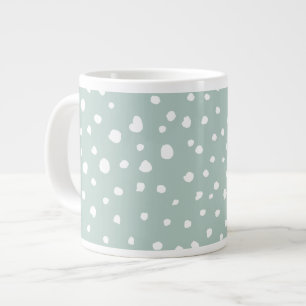 Grande Tasse Points Dalmatiens verts, Points Dalmatiens, Pots D