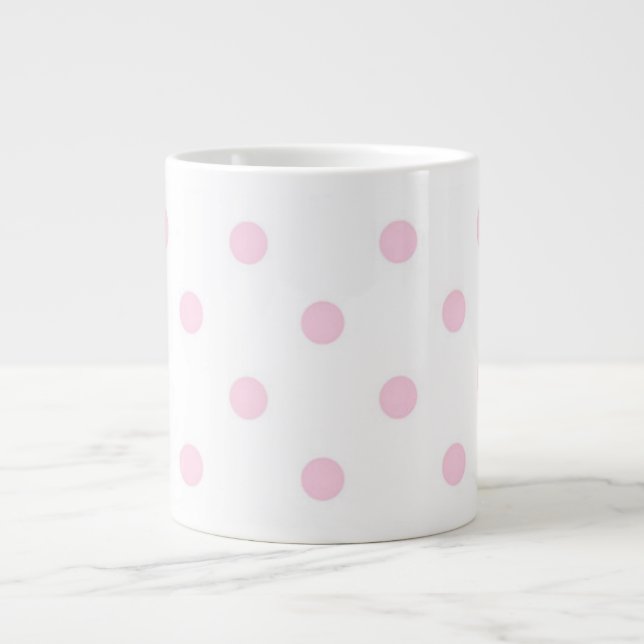 Grande Tasse Pois rose (Devant)