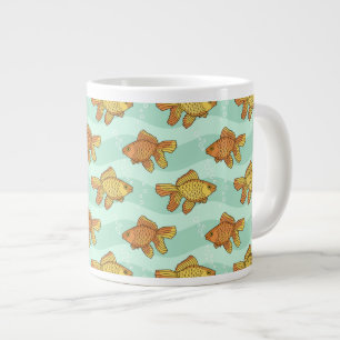 Grande Tasse Poisson-motif