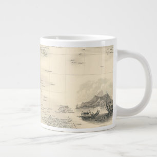 Grande Tasse Polynésie Îles dans l'océan Pacifique
