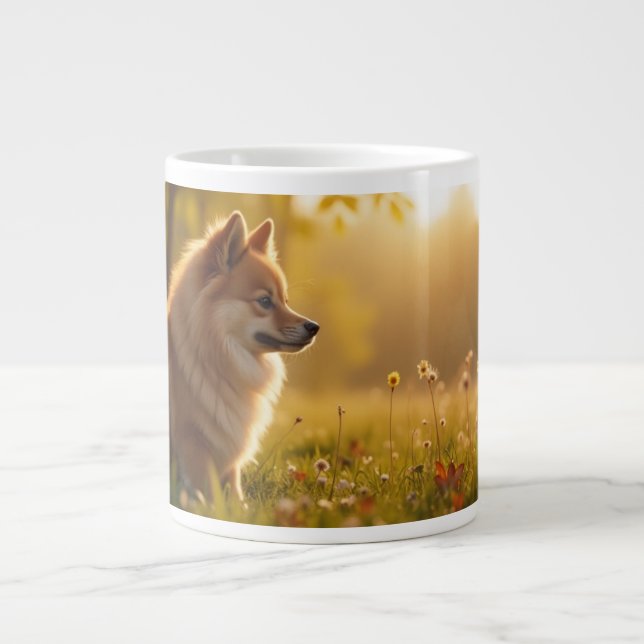 Grande Tasse Pomeranian Dog (Devant)