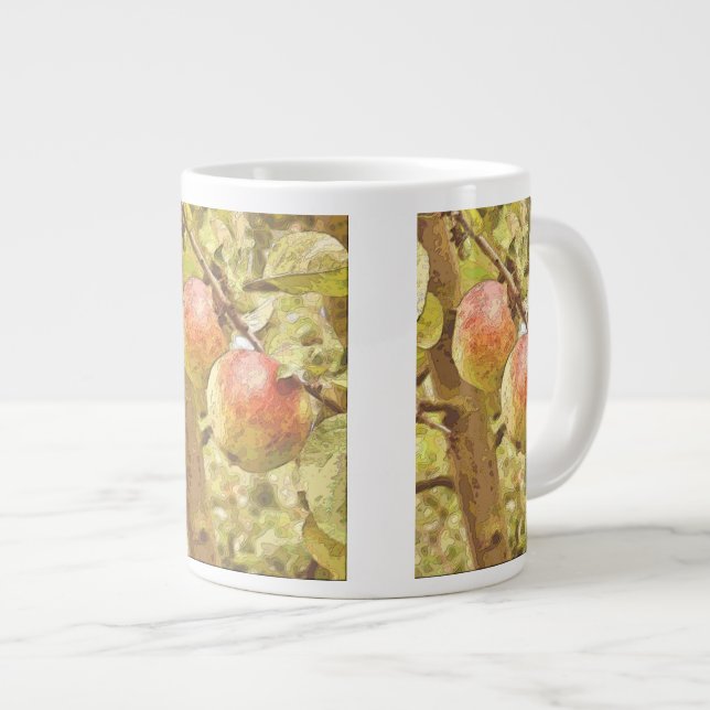 GRANDE TASSE POMMES (Devant droit)