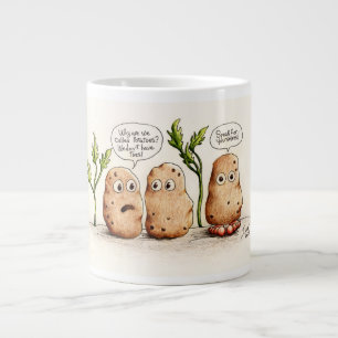 Grande Tasse Pommes de terre amusantes  