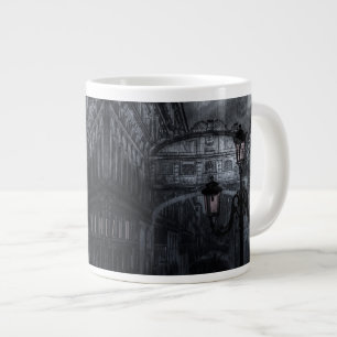 Grande Tasse Pont des Soupirs de la Pluie de Venise sombre à la