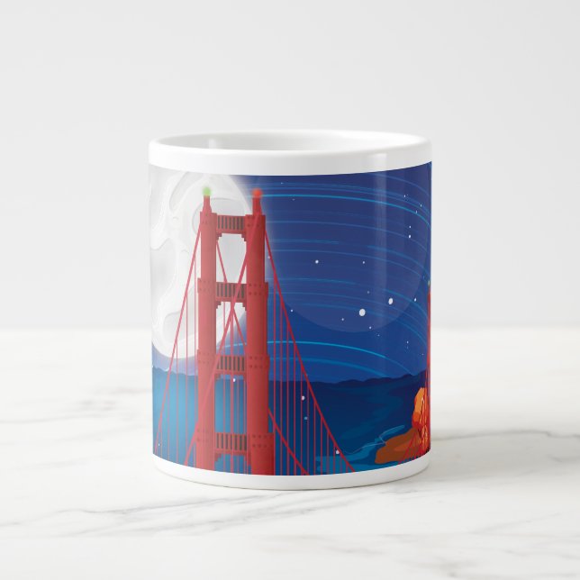 Grande Tasse Pont du Golden Gate de San Francisco (Devant)