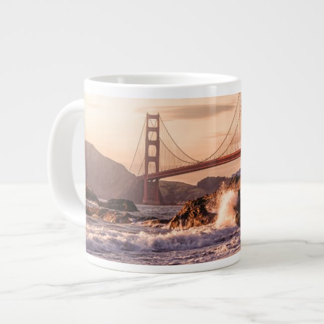 Grande Tasse Pont Golden Gate de Baker Beach (Devant gauche)