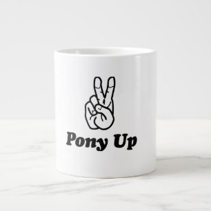 Grande Tasse PonyUp Vos Matins !